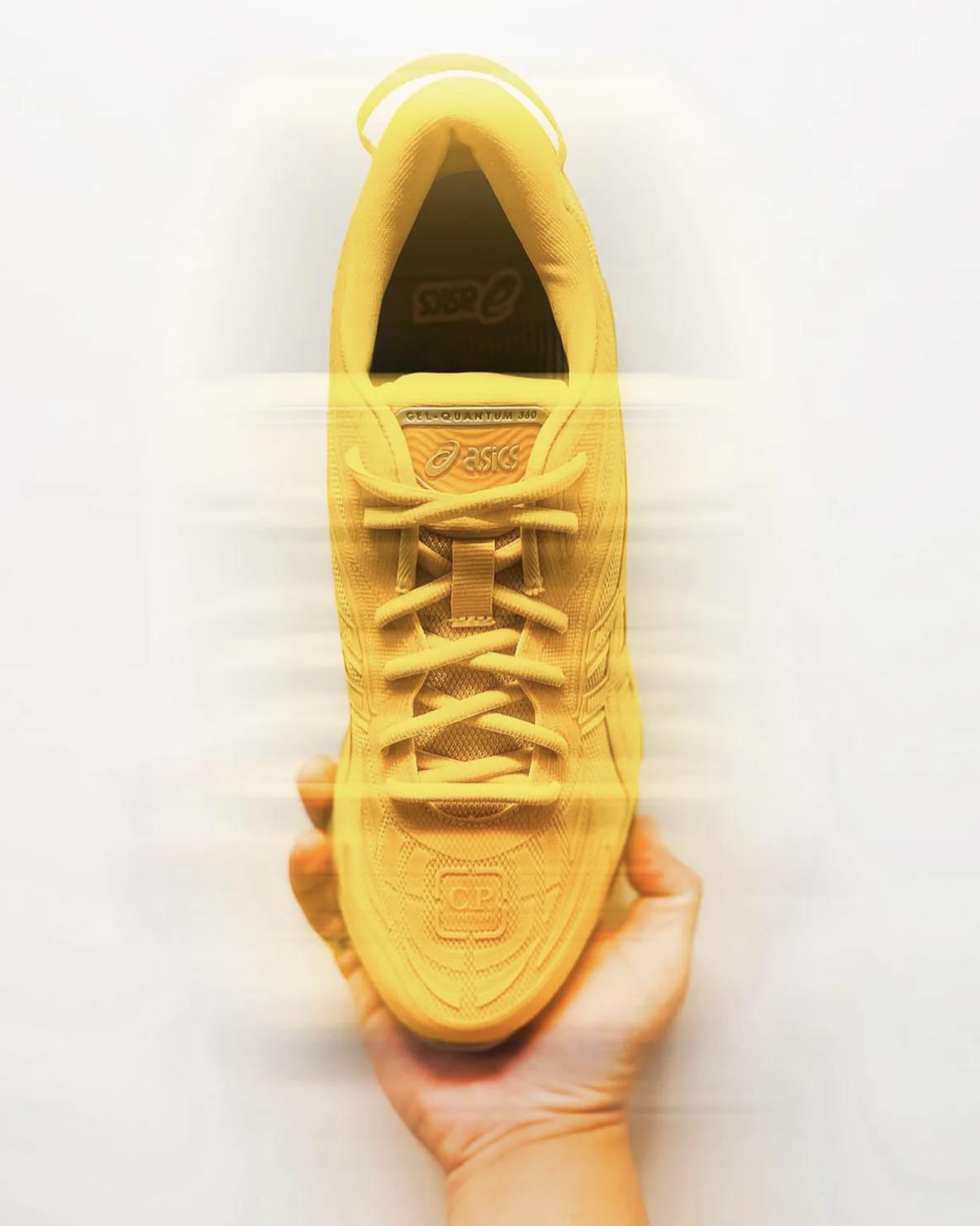 C.P. Company apporte un jaune ton sur ton à ses ASICS GEL-Quantum 360 C.P. Company apporte un jaune ton sur ton à ses ASICS GEL-Quantum 360