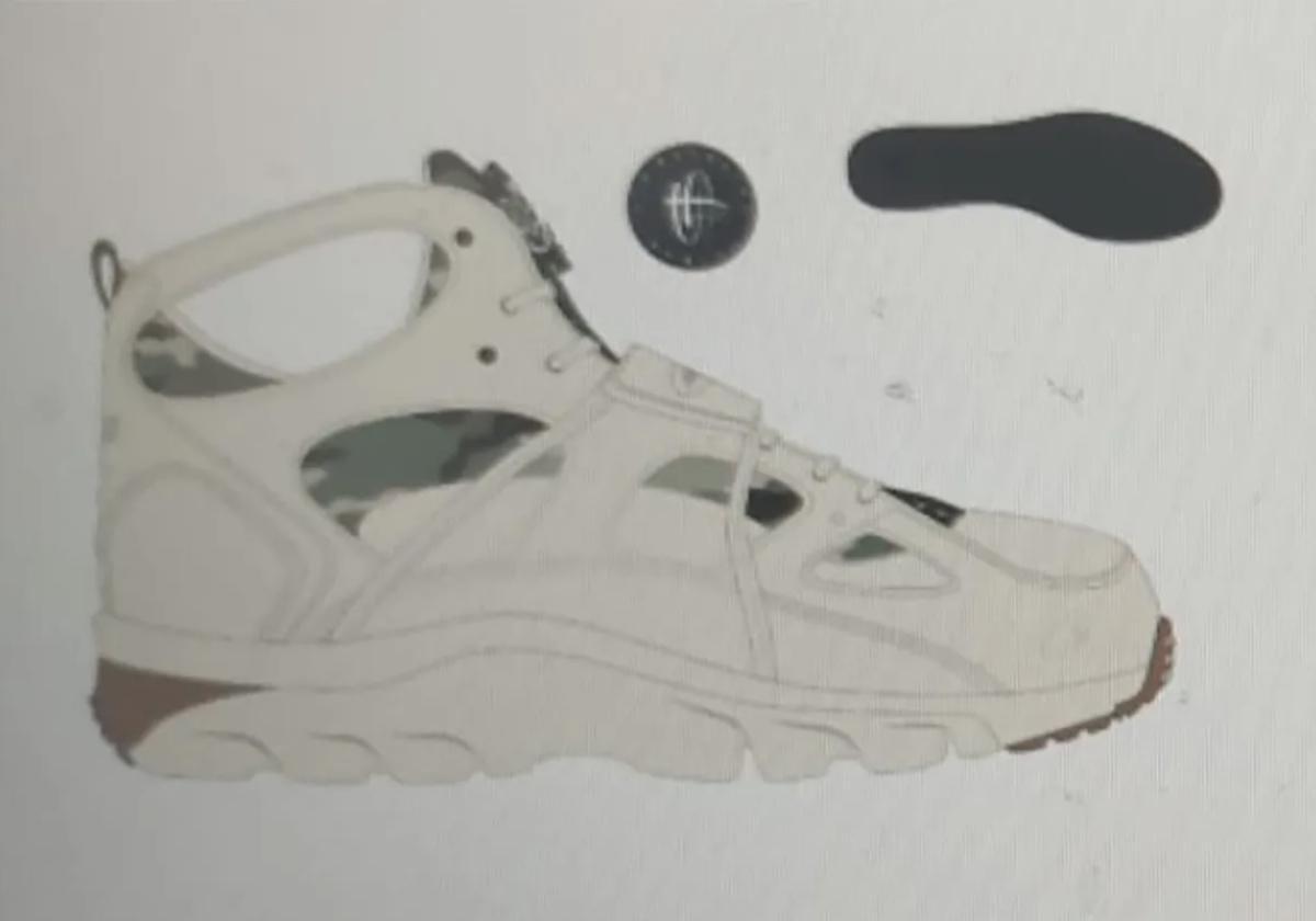 Un premier teaser du Corteiz x Nike Air Trainer Huarache est disponible Un premier teaser du Corteiz x Nike Air Trainer Huarache est disponible