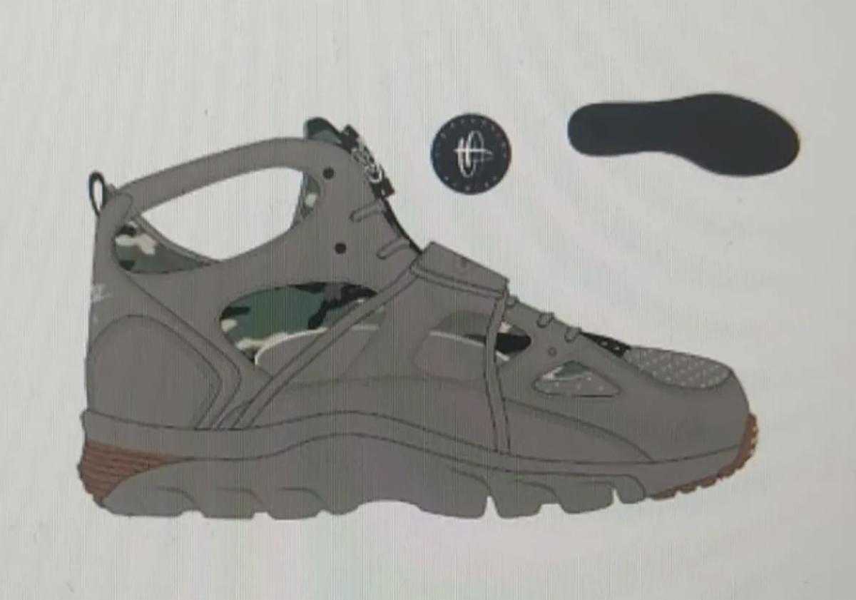 Un premier teaser du Corteiz x Nike Air Trainer Huarache est disponible Un premier teaser du Corteiz x Nike Air Trainer Huarache est disponible