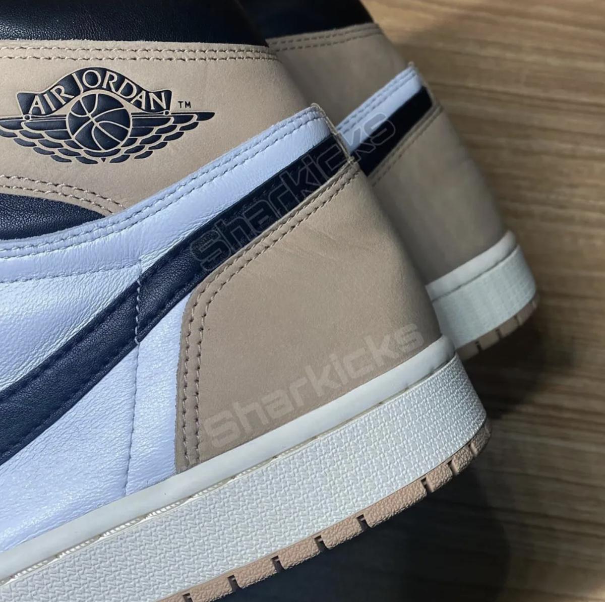 Revue de détail de l'Air Jordan 1 "Latte" Revue de détail de l'Air Jordan 1 "Latte"