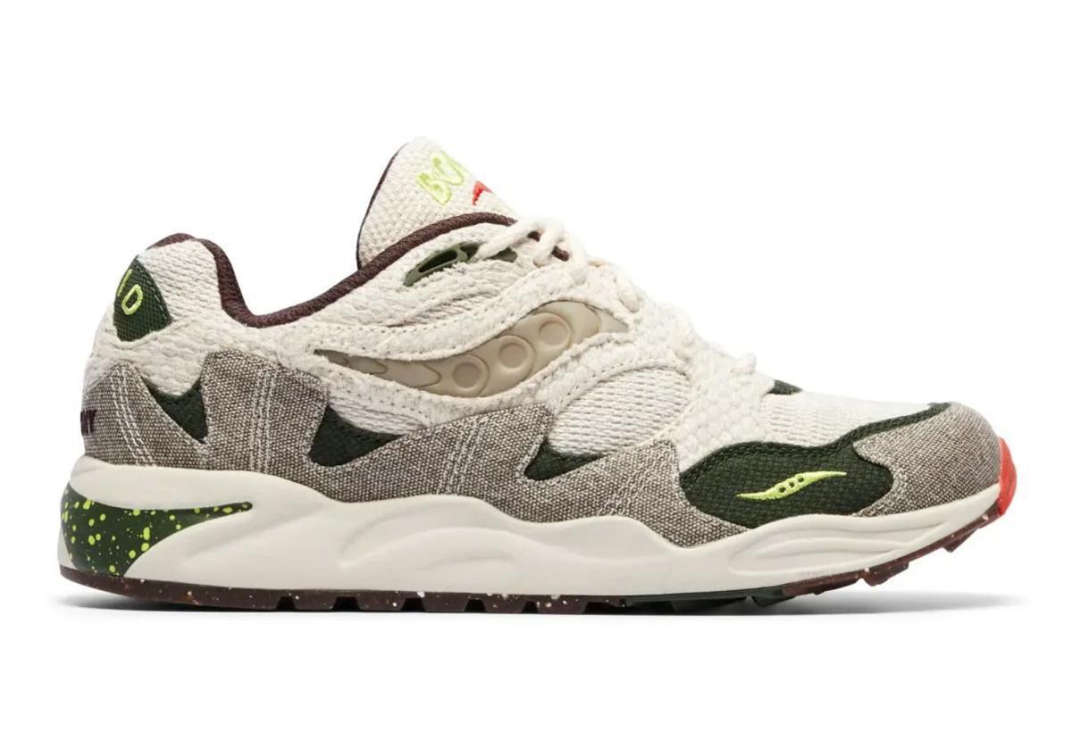 Le chanvre, la toile et le coton s'invitent à la Bodega x Saucony Grid Shadow 2 "Jaunt Woven" Le chanvre, la toile et le coton s'invitent à la Bodega x Saucony Grid Shadow 2 "Jaunt Woven"