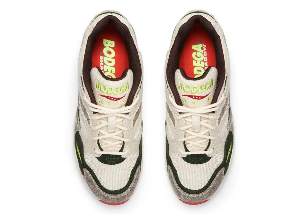 Le chanvre, la toile et le coton s'invitent à la Bodega x Saucony Grid Shadow 2 "Jaunt Woven" Le chanvre, la toile et le coton s'invitent à la Bodega x Saucony Grid Shadow 2 "Jaunt Woven"
