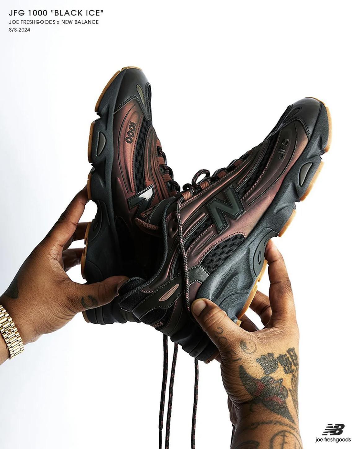 Joe Freshgoods dévoile ses New Balance 1000 "Pink Mink" et "Black Ice". Joe Freshgoods dévoile ses New Balance 1000 "Pink Mink" et "Black Ice".