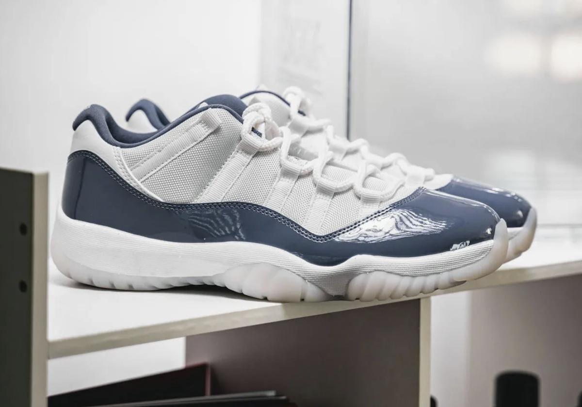 Premier regard sur l'Air Jordan 11 Low "Diffused Blue" Premier regard sur l'Air Jordan 11 Low "Diffused Blue"