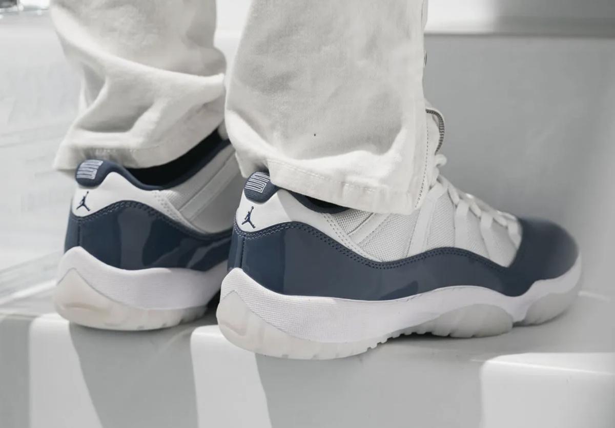 Premier regard sur l'Air Jordan 11 Low "Diffused Blue" Premier regard sur l'Air Jordan 11 Low "Diffused Blue"
