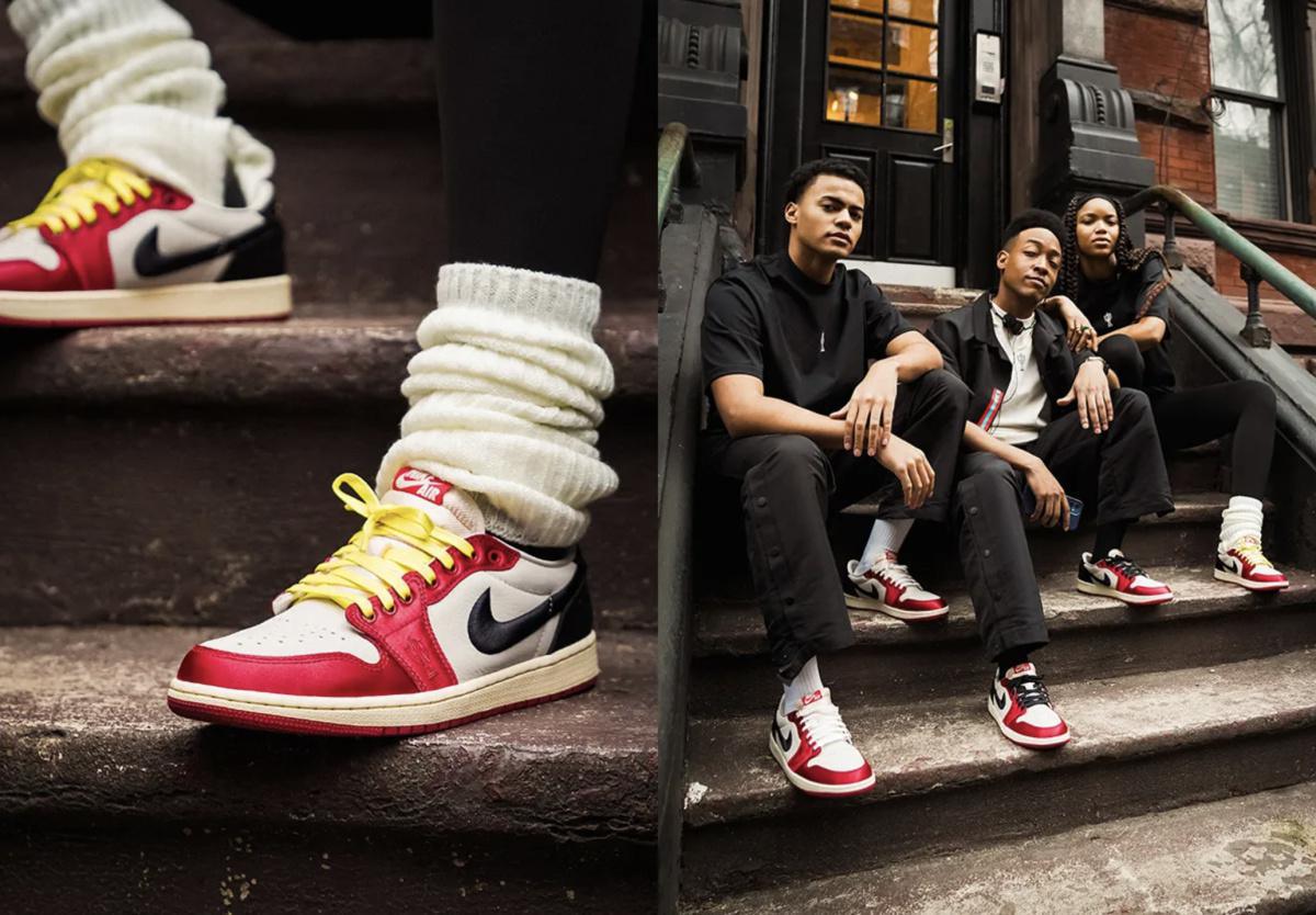 La collaboration Air Jordan 1 Low OG de Trophy Room s'inspire de la carte de recrue Fleer de MJ La collaboration Air Jordan 1 Low OG de Trophy Room s'inspire de la carte de recrue Fleer de MJ
