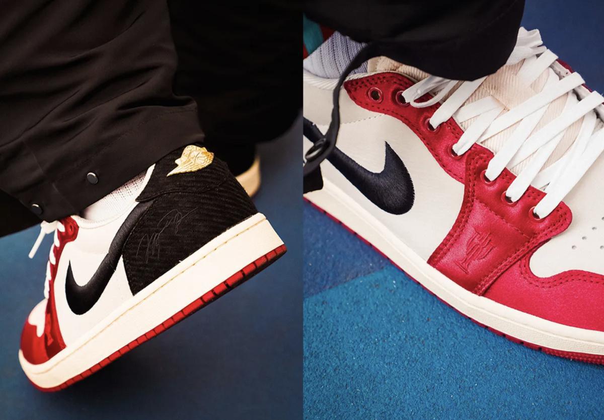 La collaboration Air Jordan 1 Low OG de Trophy Room s'inspire de la carte de recrue Fleer de MJ La collaboration Air Jordan 1 Low OG de Trophy Room s'inspire de la carte de recrue Fleer de MJ