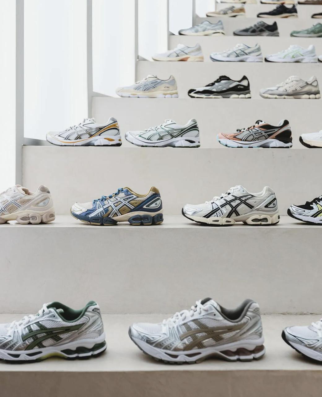 Le paradis des ASICS : Découvrez l'incroyable étalage de Shinzo Paris Le paradis des ASICS : Découvrez l'incroyable étalage de Shinzo Paris