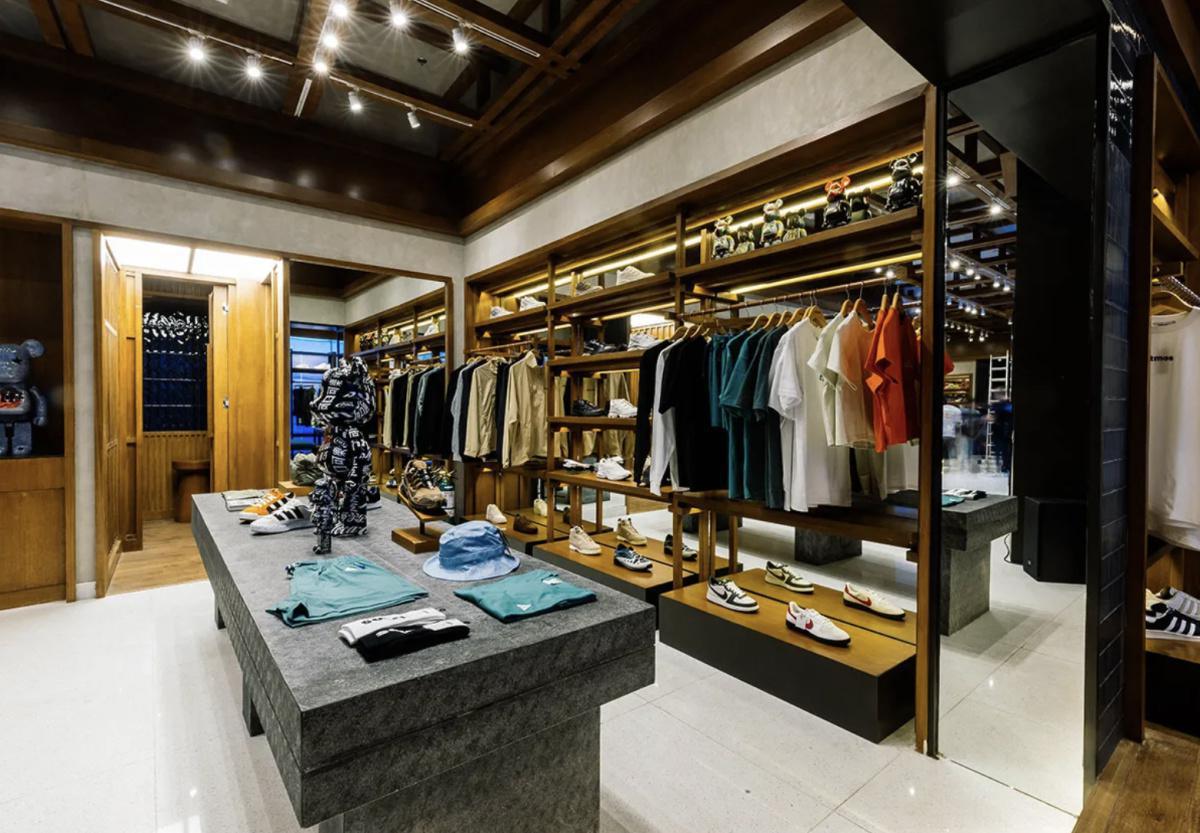 Le nouveau concept store "atmos Gold" ouvre ses portes au Japon