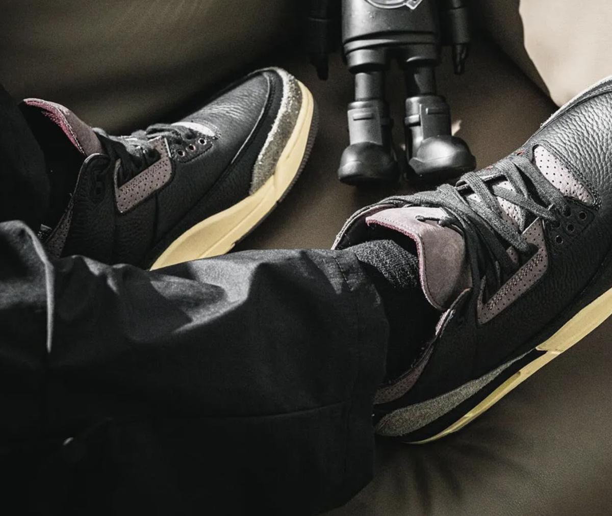 A Ma Maniére redonne ses lettres de noblesse à l'Air Jordan 3 A Ma Maniére redonne ses lettres de noblesse à l'Air Jordan 3