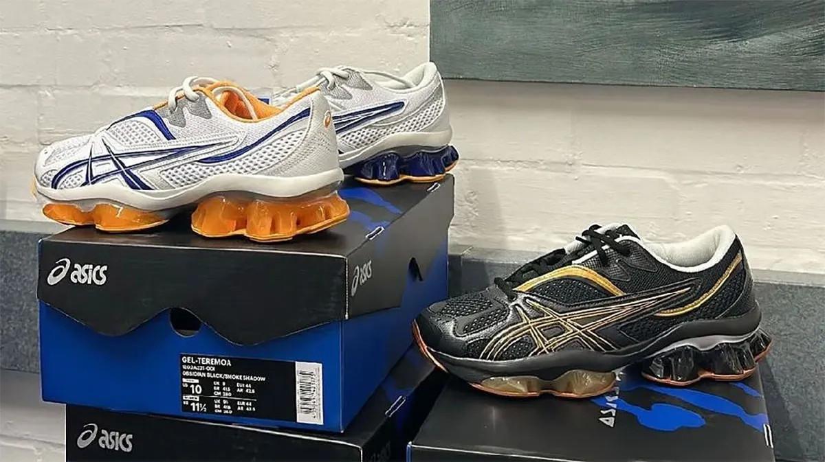 Kiko Kostadinov x ASICS GEL-QUANTUM ZIENTZIA "Knicks" sortira le 10 mai Kiko Kostadinov x ASICS GEL-QUANTUM ZIENTZIA "Knicks" sortira le 10 mai
