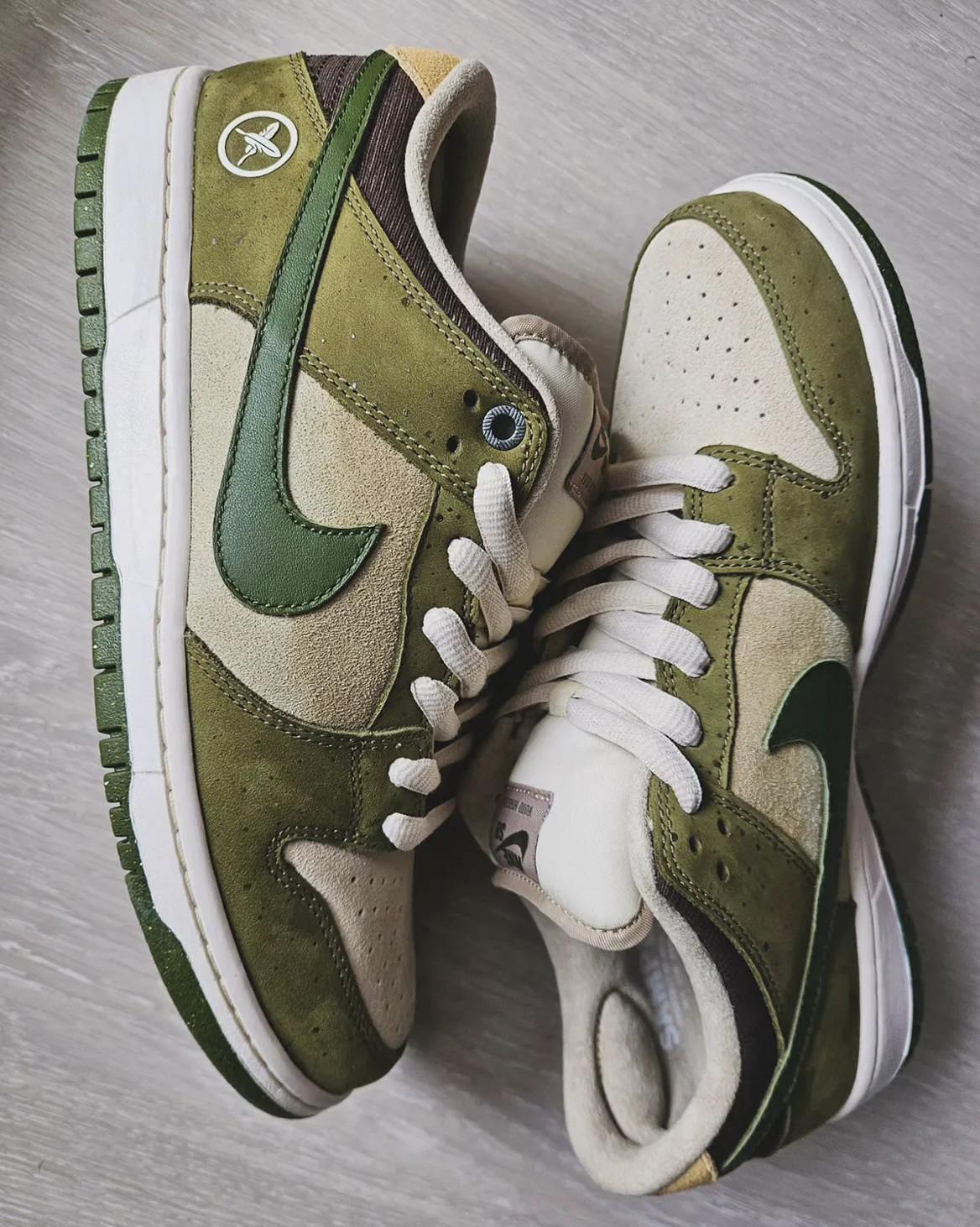 Yuto Horigome x Nike SB Dunk Low « Asparagus » sortie en 2024 Yuto Horigome x Nike SB Dunk Low « Asparagus » sortie en 2024