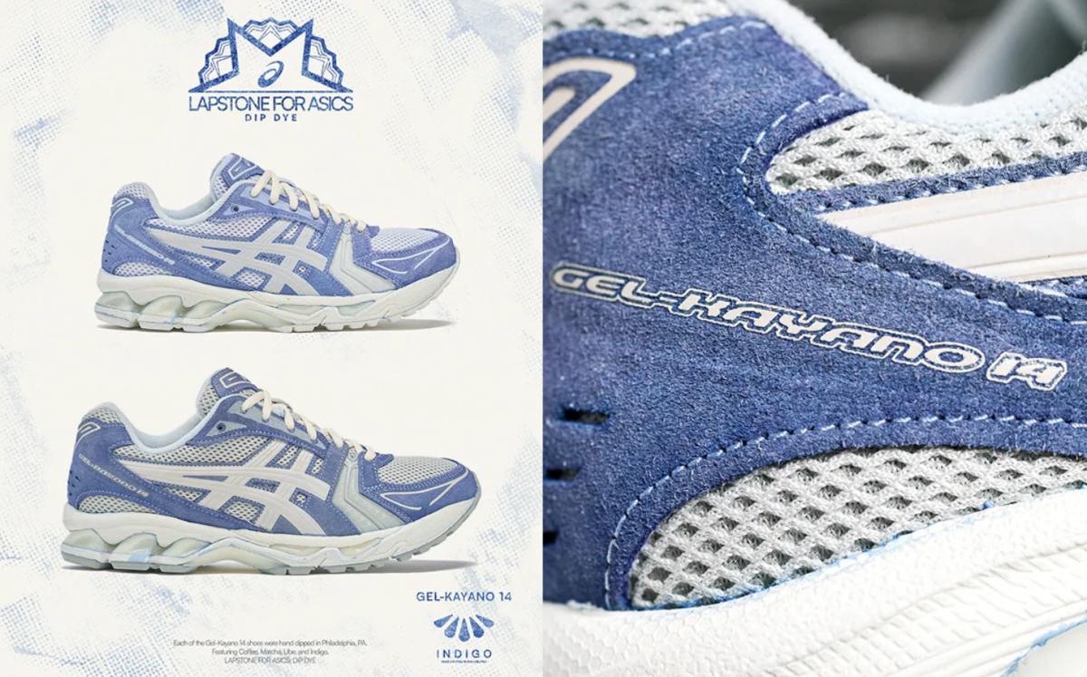 Lapstone & Hammer poursuivent le voyage ASICS Dip-Dye avec du café, du Matcha et de l'Ube Lapstone & Hammer poursuivent le voyage ASICS Dip-Dye avec du café, du Matcha et de l'Ube