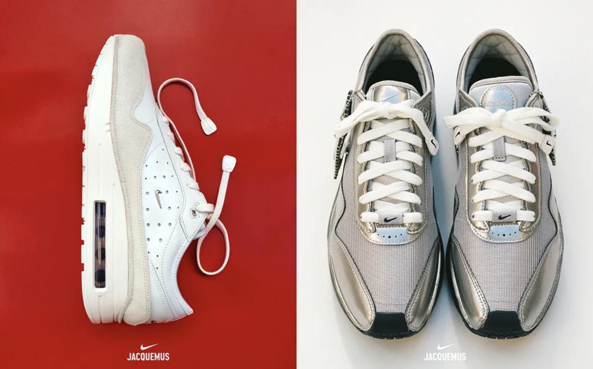 Jacquemus dévoile sa collaboration avec la Nike Air Max 1 '86 dans des couleurs inédites Jacquemus dévoile sa collaboration avec la Nike Air Max 1 '86 dans des couleurs inédites
