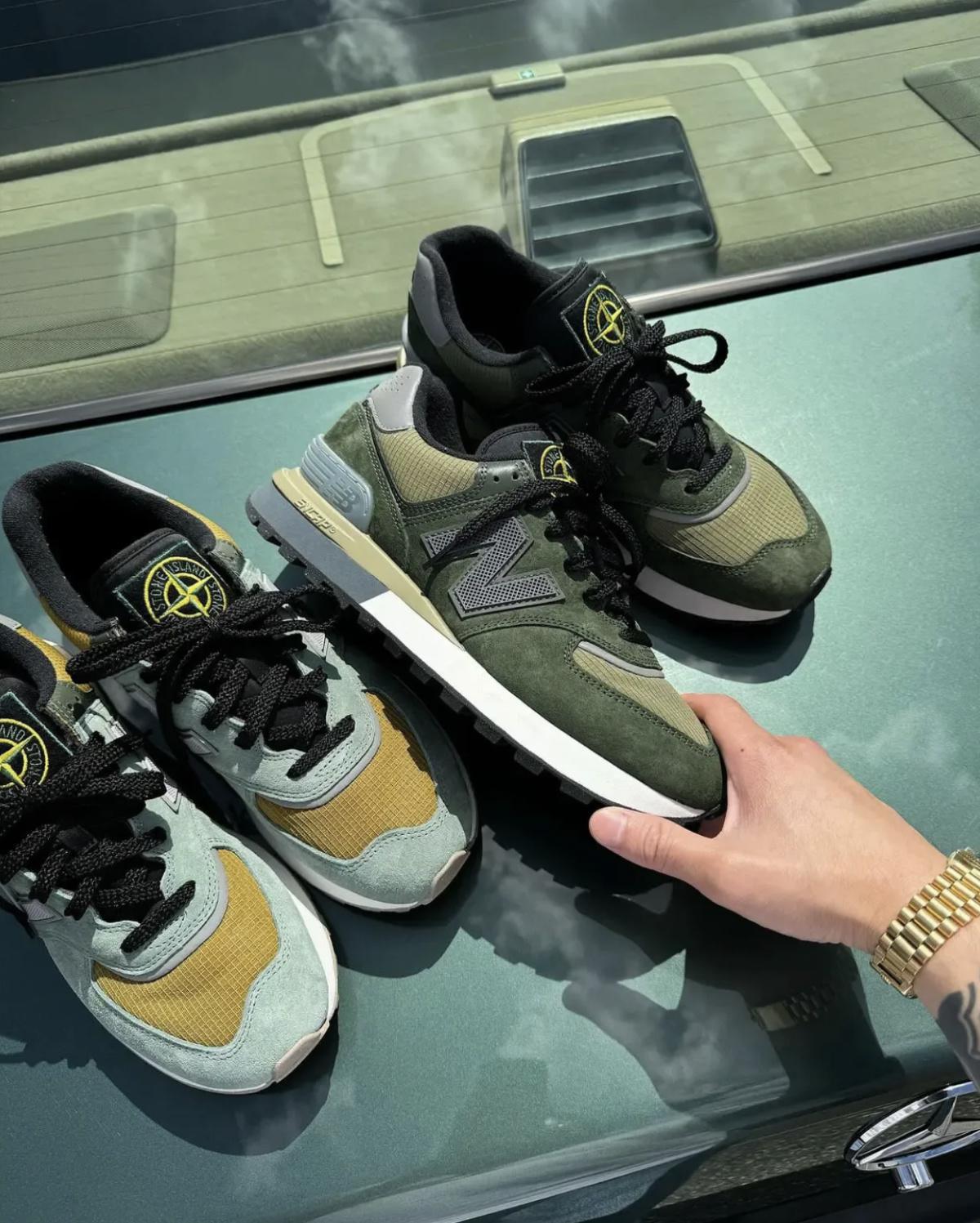 Stone Island et New Balance s'associent pour l'héritage de la 574 Stone Island et New Balance s'associent pour l'héritage de la 574