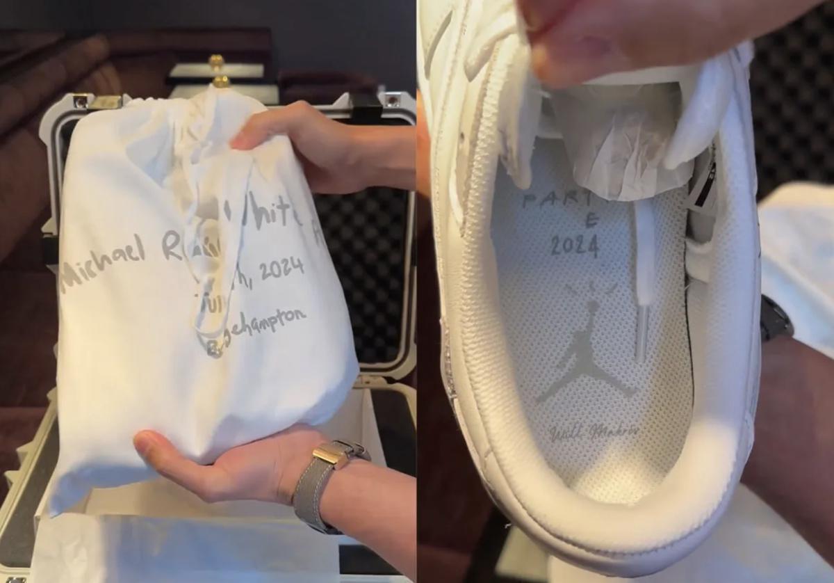 "Les Air Jordan 1 Lows de Travis Scott seront offerts aux invités de la prochaine fête du 4 juillet de Michael Rubin. "Les Air Jordan 1 Lows de Travis Scott seront offerts aux invités de la prochaine fête du 4 juillet de Michael Rubin.