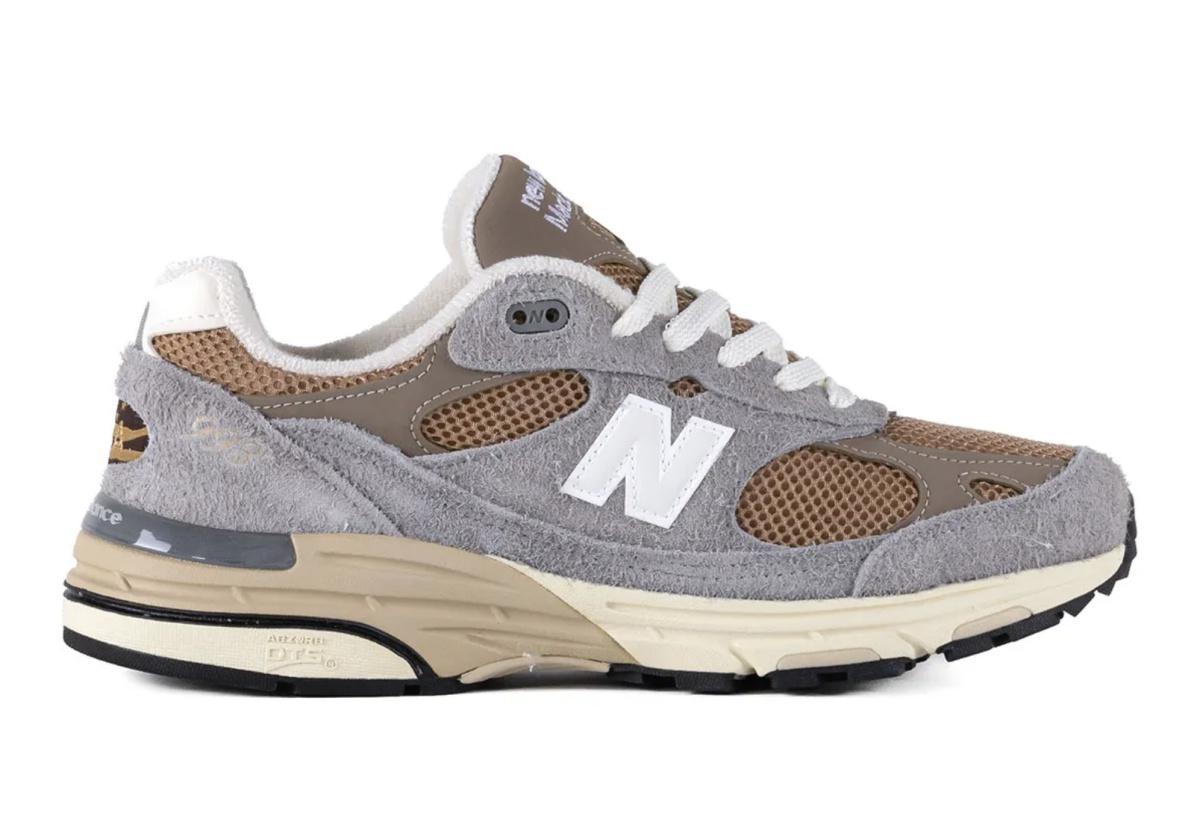Le daim poilu enveloppe la New Balance 993 Made In USA Le daim poilu enveloppe la New Balance 993 Made In USA