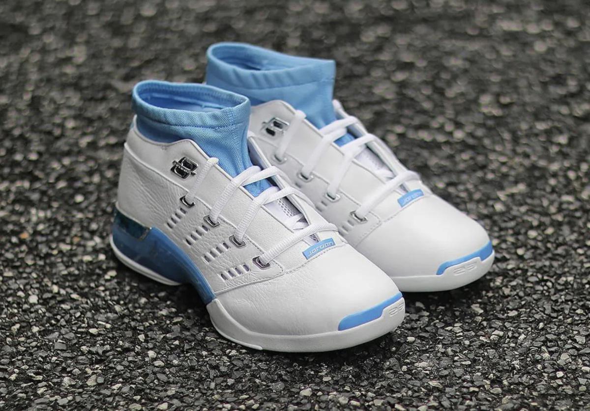 L'Air Jordan 17 Low « UNC » revient le 28 août pour 300 $. L'Air Jordan 17 Low « UNC » revient le 28 août pour 300 $.