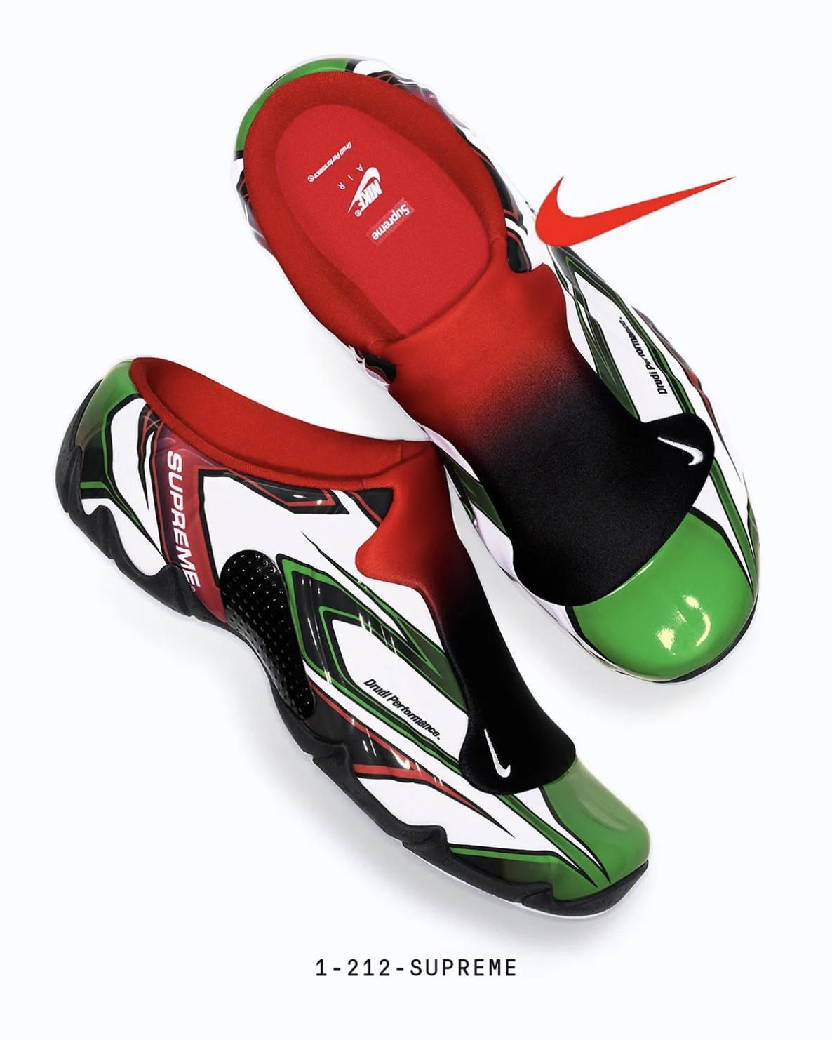 Supreme dévoile la collaboration entre Nike Clogposite et Aldo Drudi Supreme dévoile la collaboration entre Nike Clogposite et Aldo Drudi