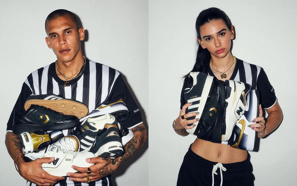 Foot Locker célèbre son 50e anniversaire avec une vaste collection de cinq marques de baskets exclusives. Foot Locker célèbre son 50e anniversaire avec une vaste collection de cinq marques de baskets exclusives.