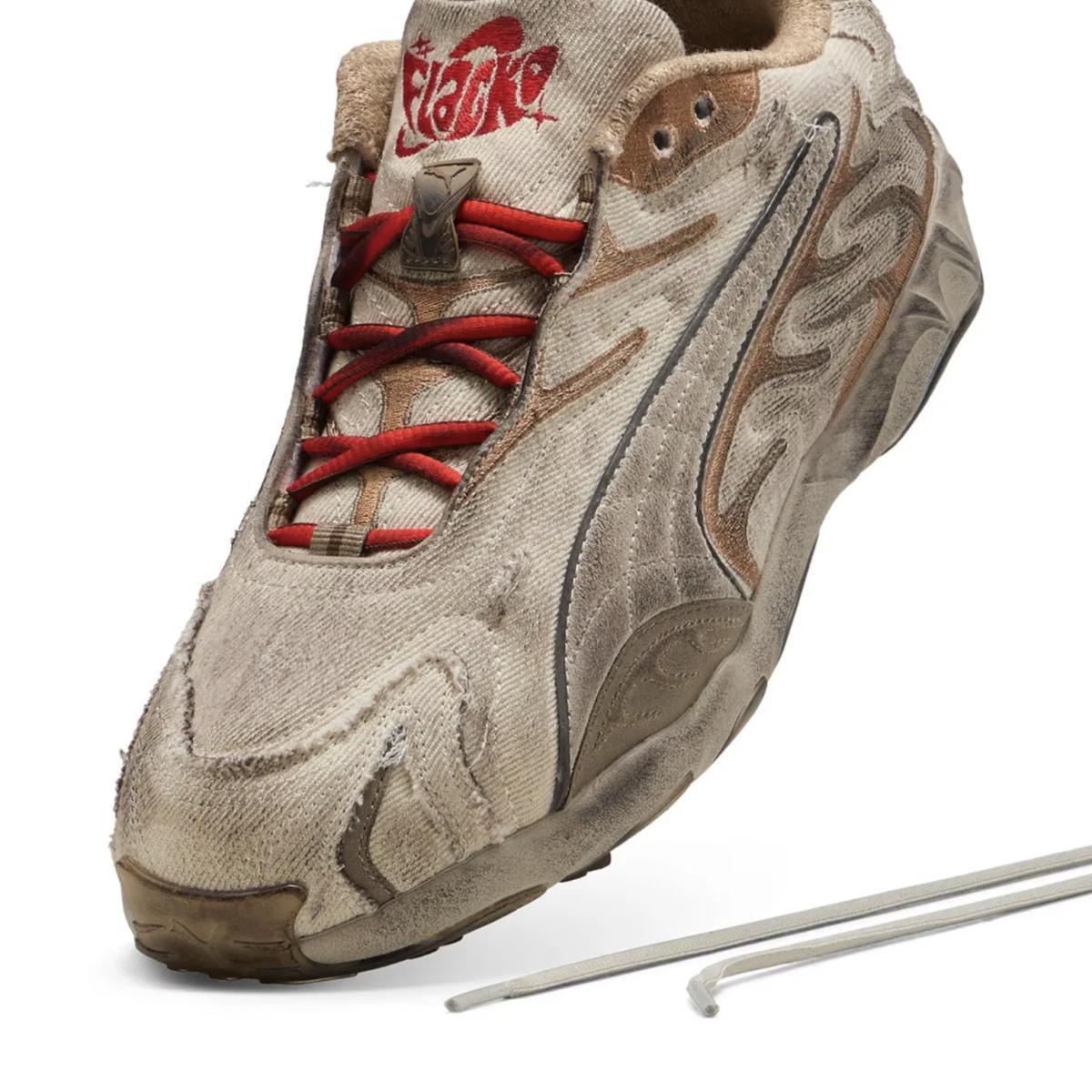 Le PUMA Inhale d'ASAP Rocky s'habille d'une couleur sombre et sale Le PUMA Inhale d'ASAP Rocky s'habille d'une couleur sombre et sale