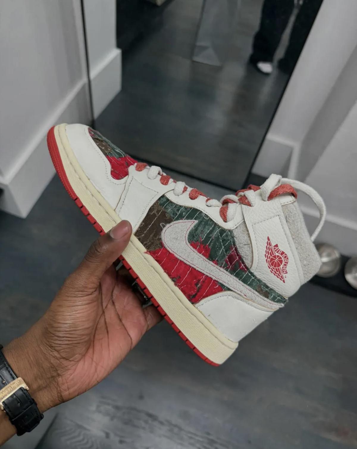 Gros plan sur la collection Air Jordan 1 « Rare Air » d'Ev Bravado Gros plan sur la collection Air Jordan 1 « Rare Air » d'Ev Bravado