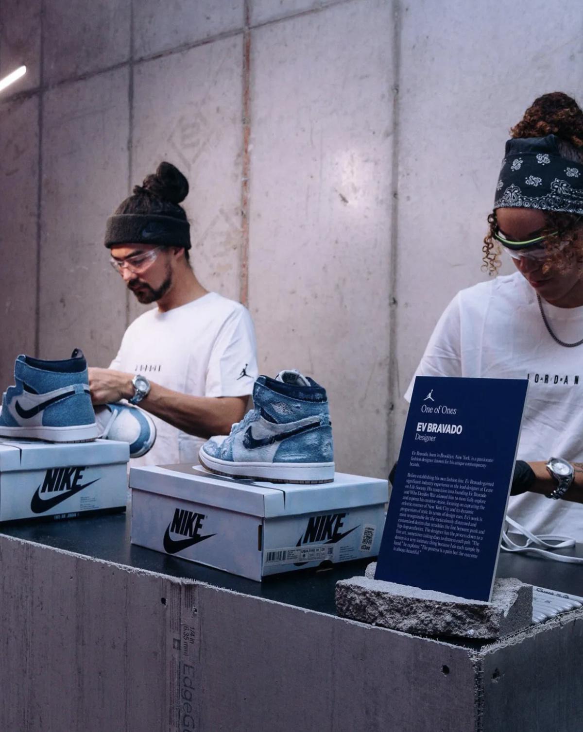 Gros plan sur la collection Air Jordan 1 « Rare Air » d'Ev Bravado Gros plan sur la collection Air Jordan 1 « Rare Air » d'Ev Bravado