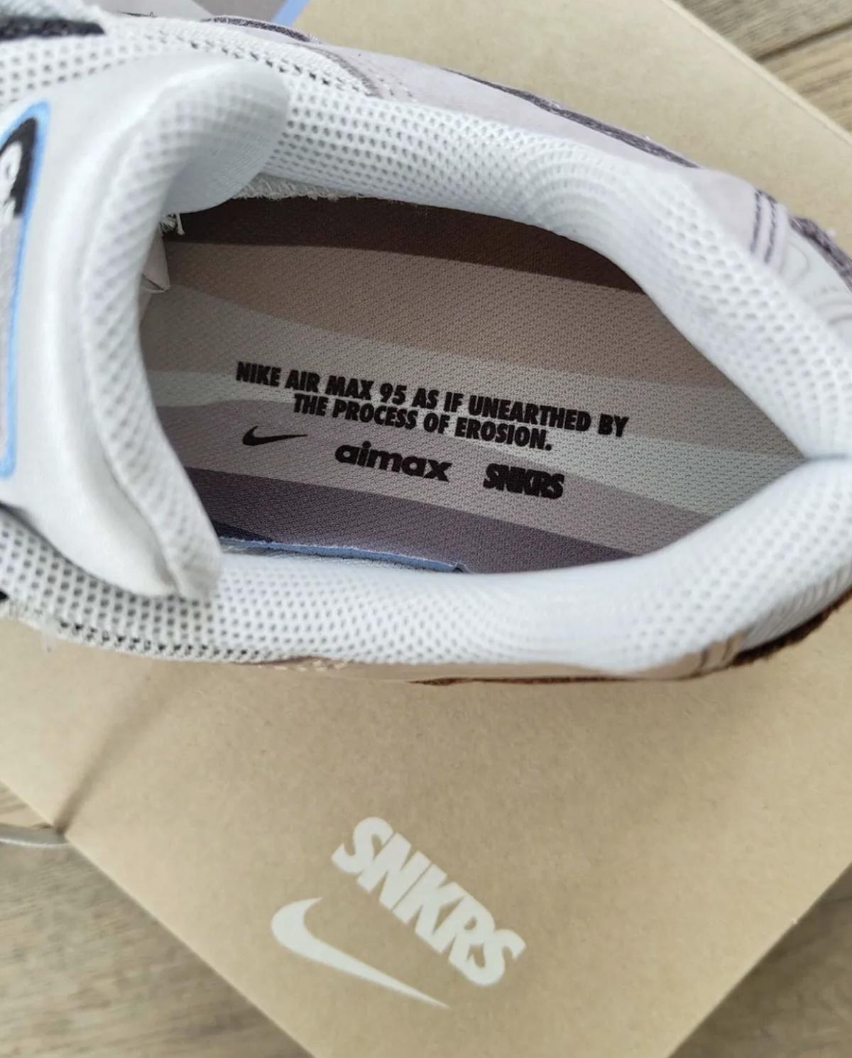 La Nike Air Max 95 sera disponible dans un coloris « Erosion » le 30 septembre La Nike Air Max 95 sera disponible dans un coloris « Erosion » le 30 septembre