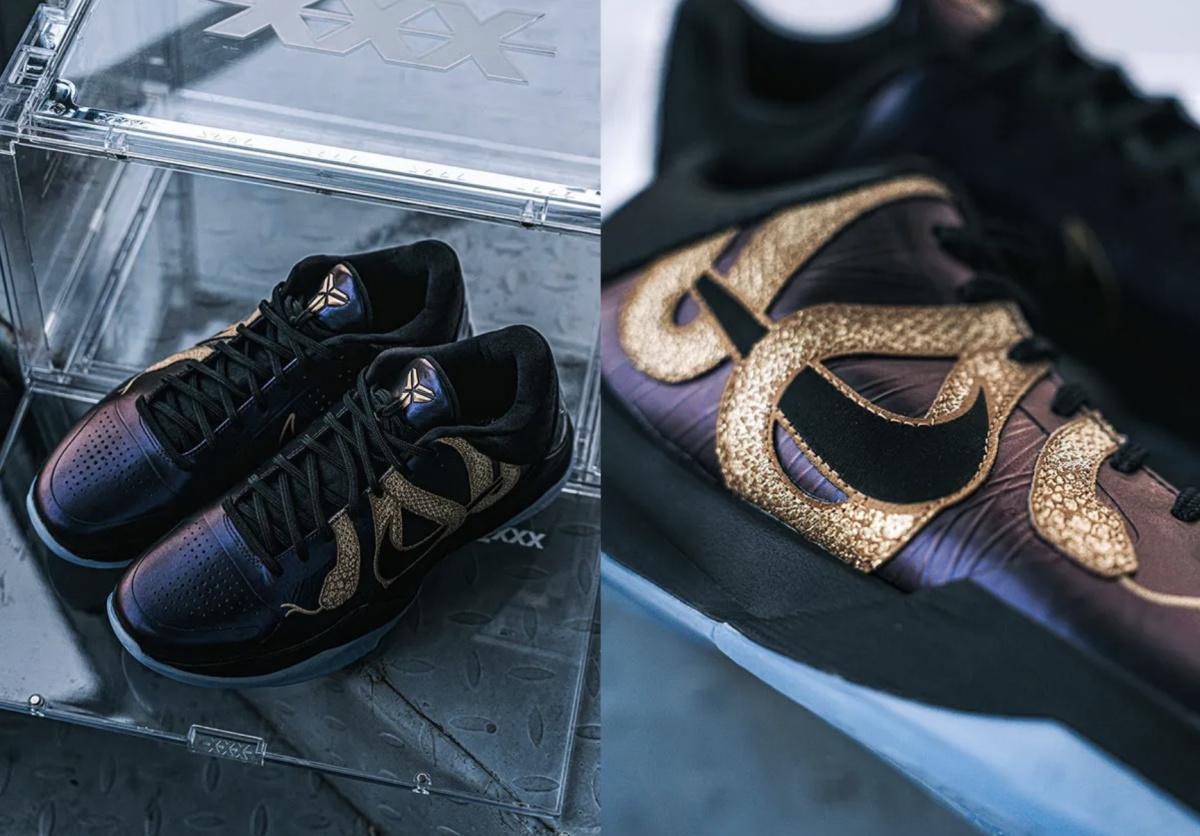 Regard détaillé sur la Nike Kobe 5 Protro « Year Of The Mamba » Regard détaillé sur la Nike Kobe 5 Protro « Year Of The Mamba »