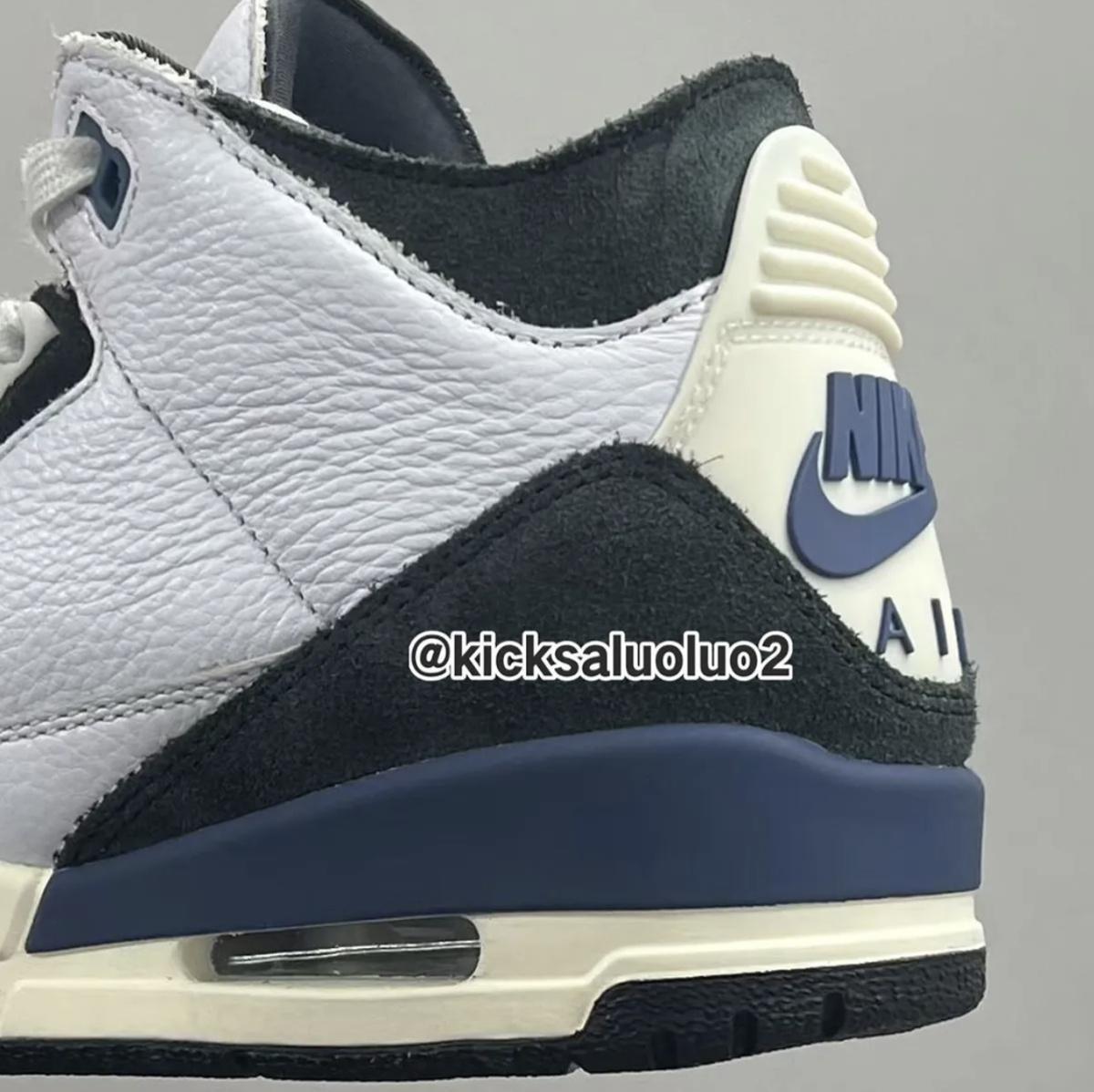 Premier regard sur l'Air Jordan 3 « Diffused Blue » de A Ma Maniére x Premier regard sur l'Air Jordan 3 « Diffused Blue » de A Ma Maniére x