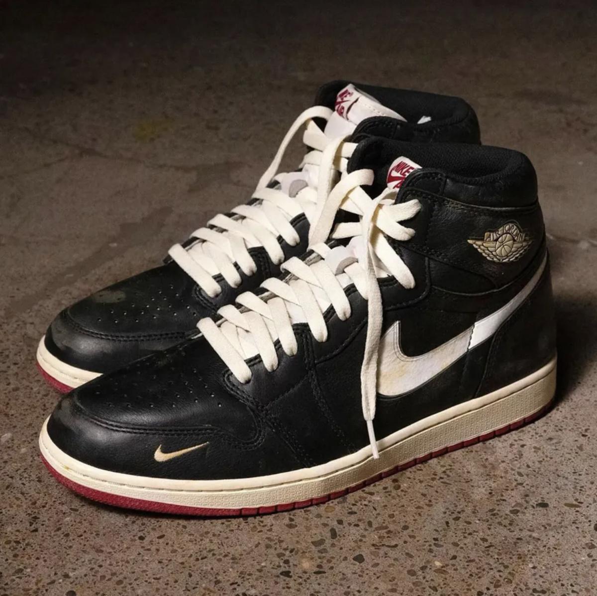 Nigel Sylvester arbore sa collaboration inédite avec Air Jordan 1 pour la série Unbannable.