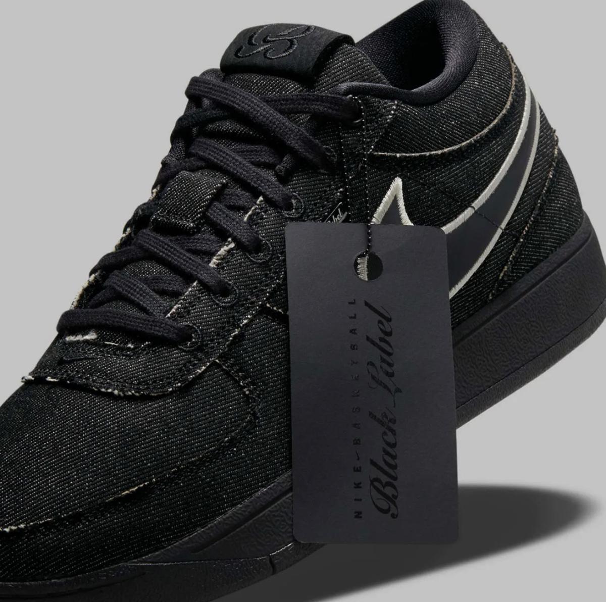 Images officielles Book Nike 1 « Black Label »
