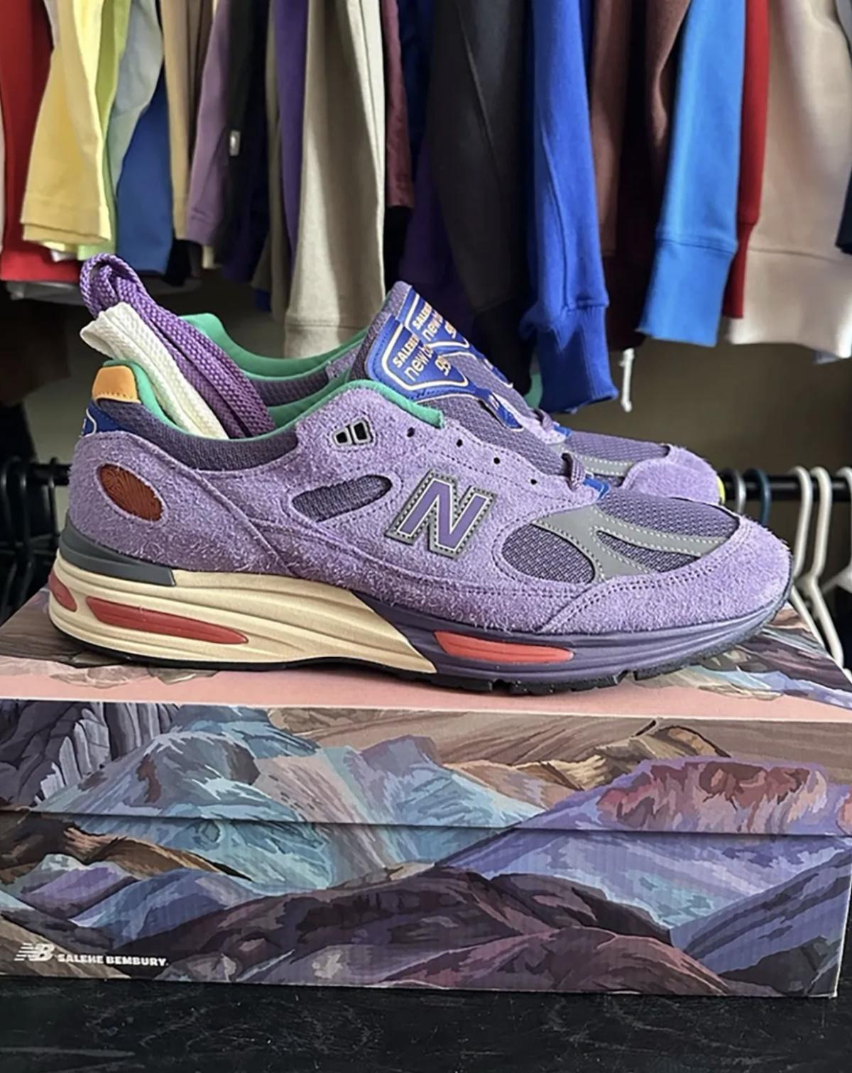 Nouvelles images de la Salehe Bembury x New Balance 991v2 « Colors Be The Palette ». Nouvelles images de la Salehe Bembury x New Balance 991v2 « Colors Be The Palette ».