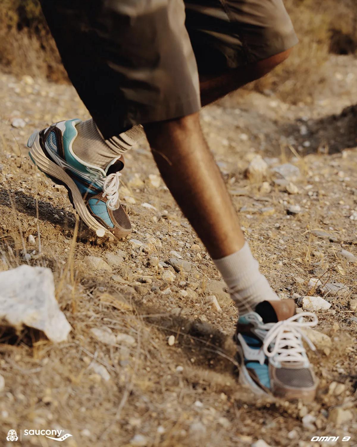 Footpatrol apporte l'énergie du plein air à sa Saucony Progrid Omni 9