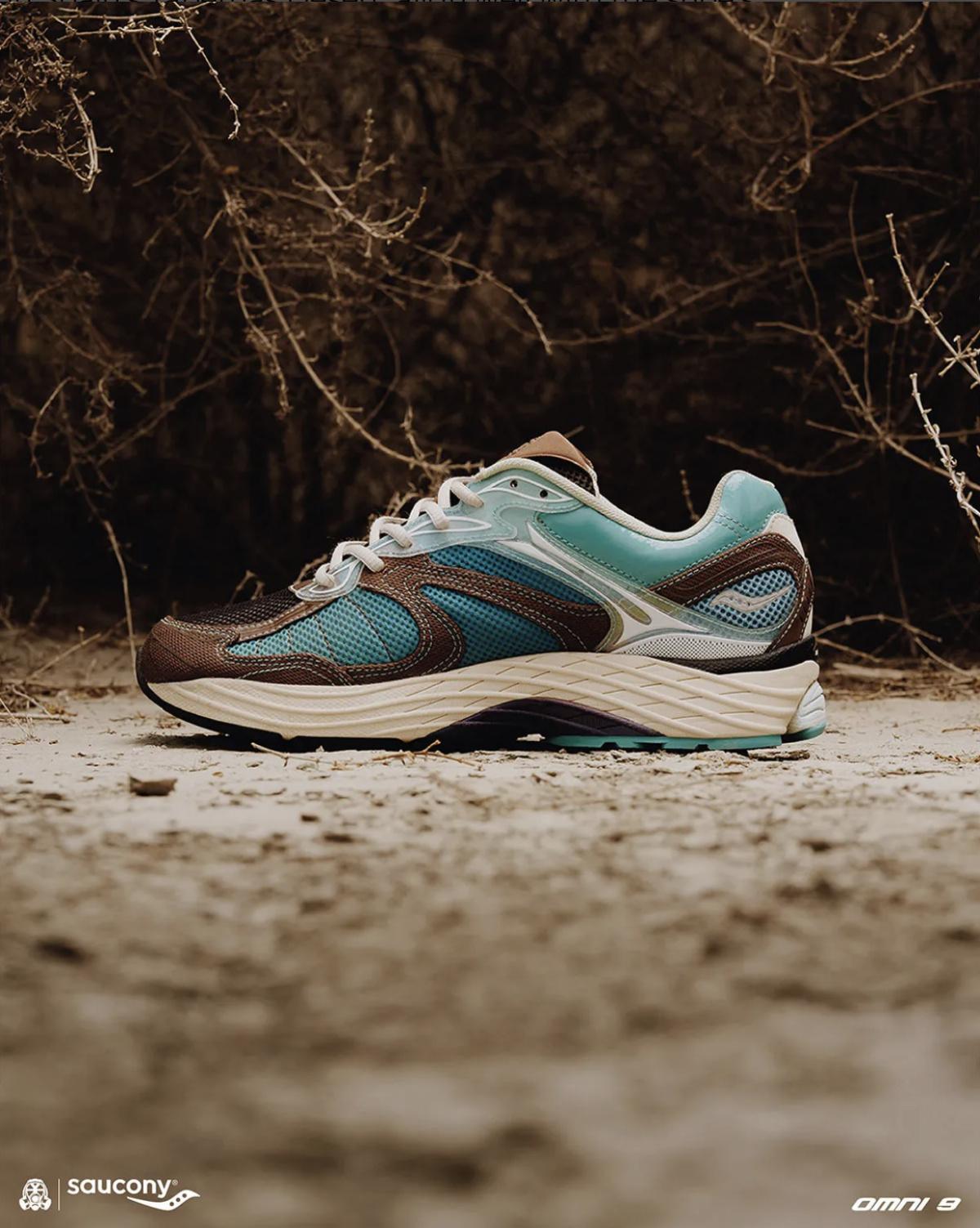 Footpatrol apporte l'énergie du plein air à sa Saucony Progrid Omni 9