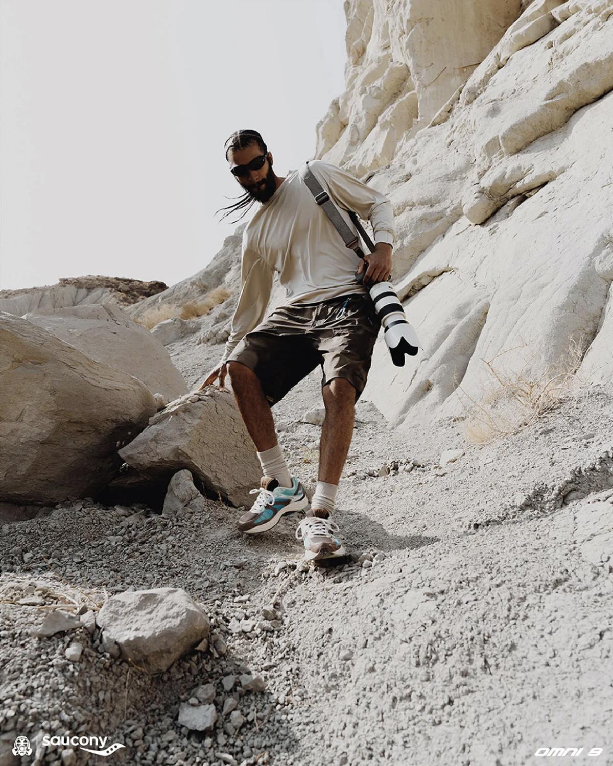 Footpatrol apporte l'énergie du plein air à sa Saucony Progrid Omni 9