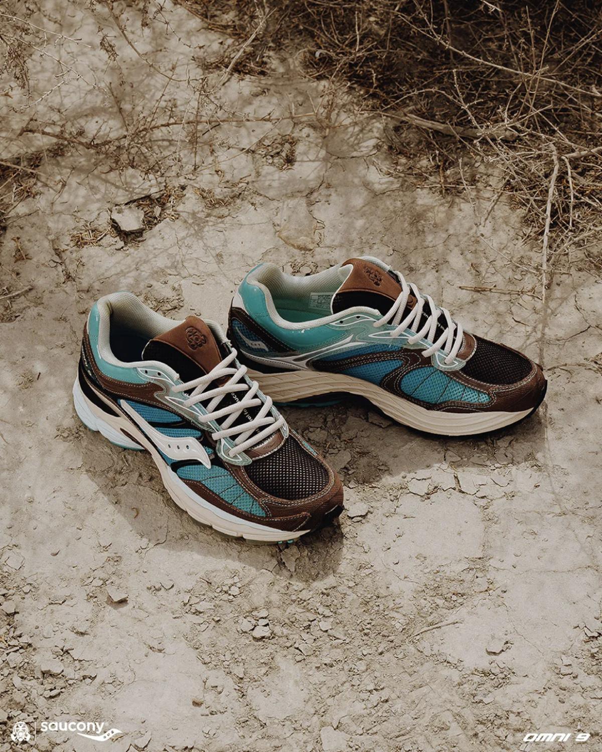 Footpatrol apporte l'énergie du plein air à sa Saucony Progrid Omni 9