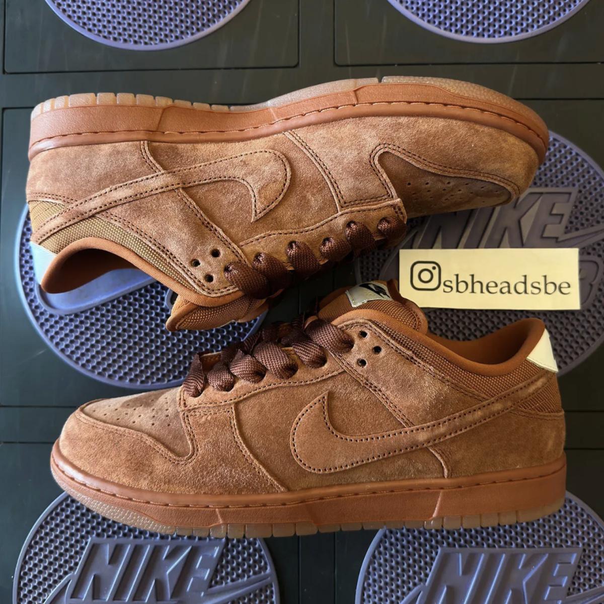 Nike SB Dunk Pro B “Cinnamon” Sample Nike SB Dunk Pro B “Cinnamon” Sample