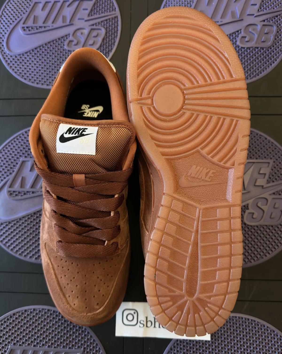 Nike SB Dunk Pro B “Cinnamon” Sample Nike SB Dunk Pro B “Cinnamon” Sample