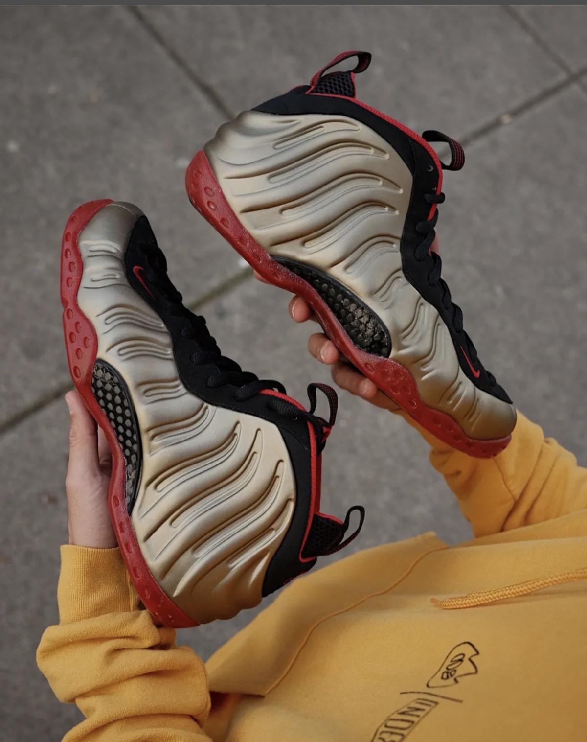 Un Sample de Nike Air Foamposite « Bronze Cough Drop » fait son apparition