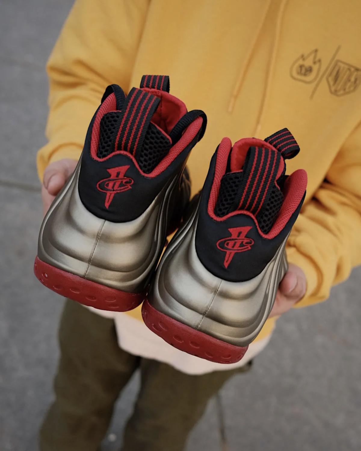 Un Sample de Nike Air Foamposite « Bronze Cough Drop » fait son apparition Un Sample de Nike Air Foamposite « Bronze Cough Drop » fait son apparition