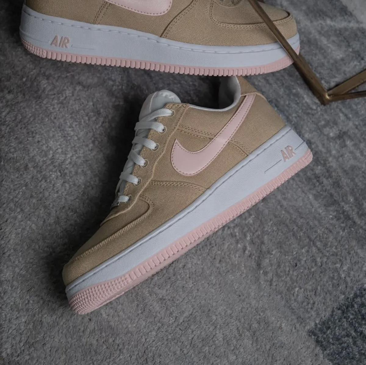 Nettoyage à sec uniquement : La Nike Air Force 1 « Linen Canvas » sera disponible le 20 mars