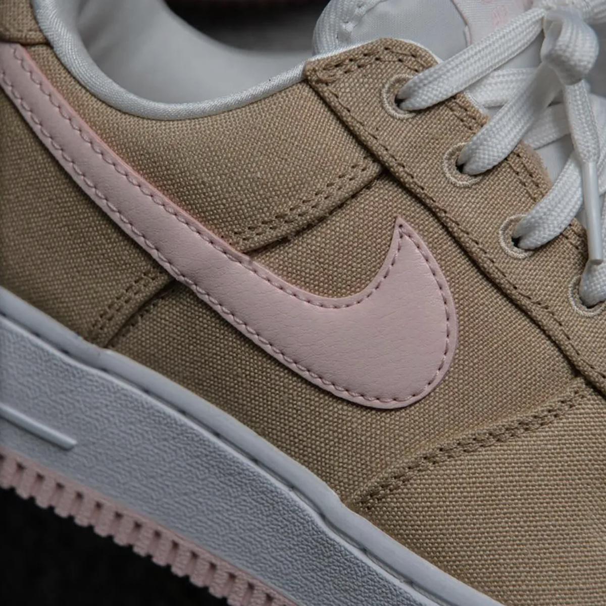 Nettoyage à sec uniquement : La Nike Air Force 1 « Linen Canvas » sera disponible le 20 mars