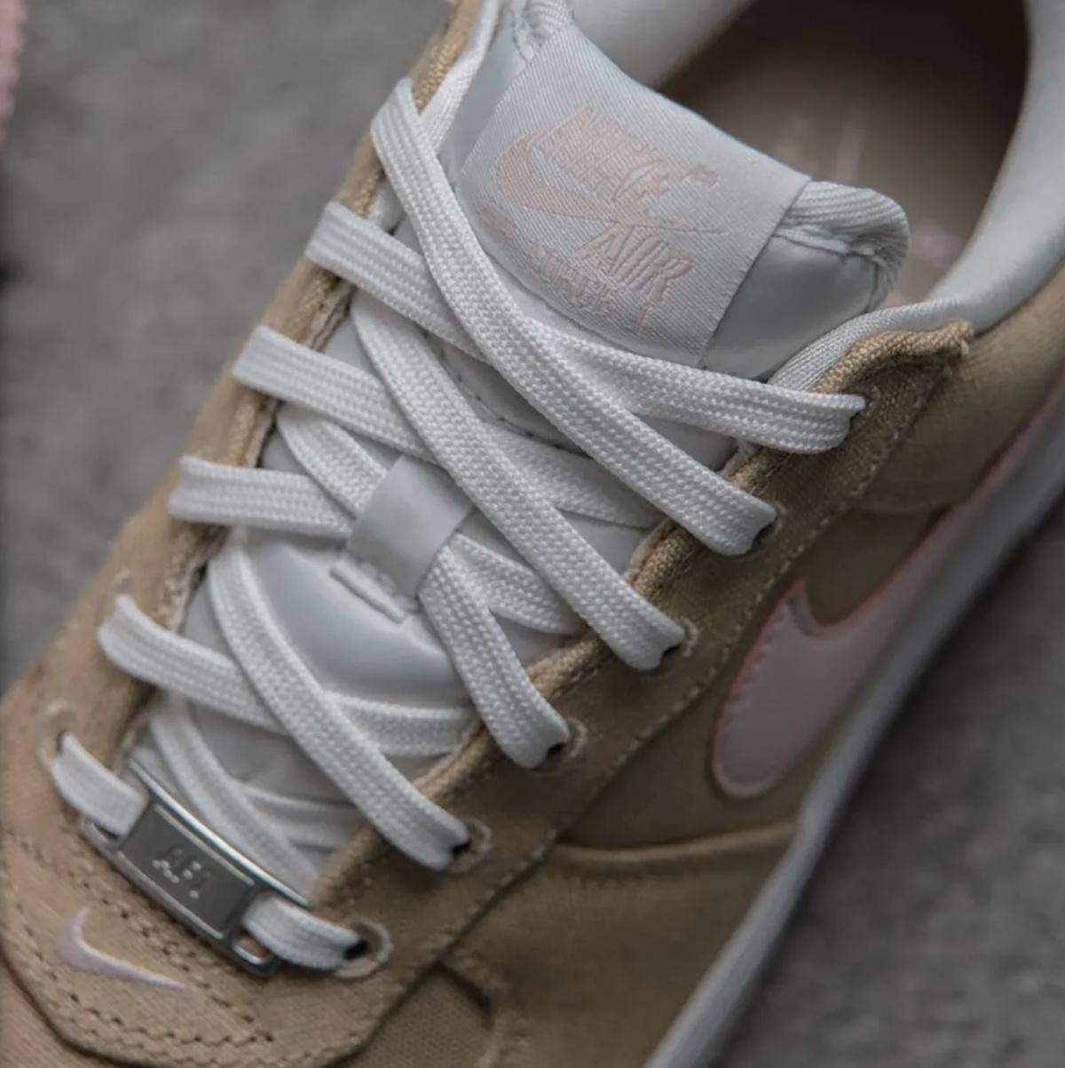 Nettoyage à sec uniquement : La Nike Air Force 1 « Linen Canvas » sera disponible le 20 mars