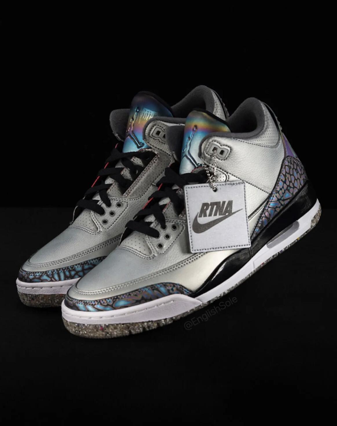 L'Air Jordan 3 « RTNA » est-elle l'échantillon inédit le plus fou jamais réalisé ? L'Air Jordan 3 « RTNA » est-elle l'échantillon inédit le plus fou jamais réalisé ?