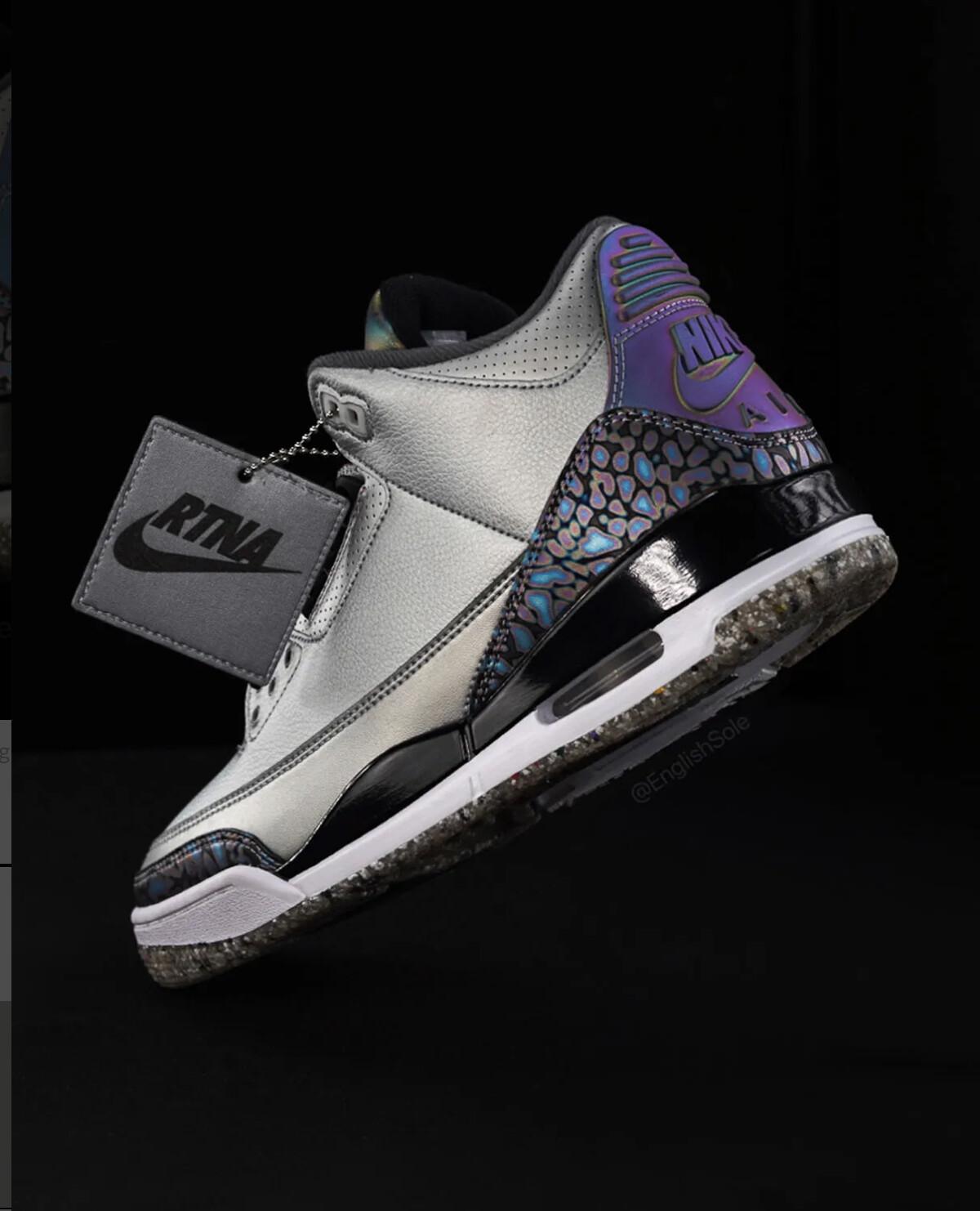 L'Air Jordan 3 « RTNA » est-elle l'échantillon inédit le plus fou jamais réalisé ? L'Air Jordan 3 « RTNA » est-elle l'échantillon inédit le plus fou jamais réalisé ?