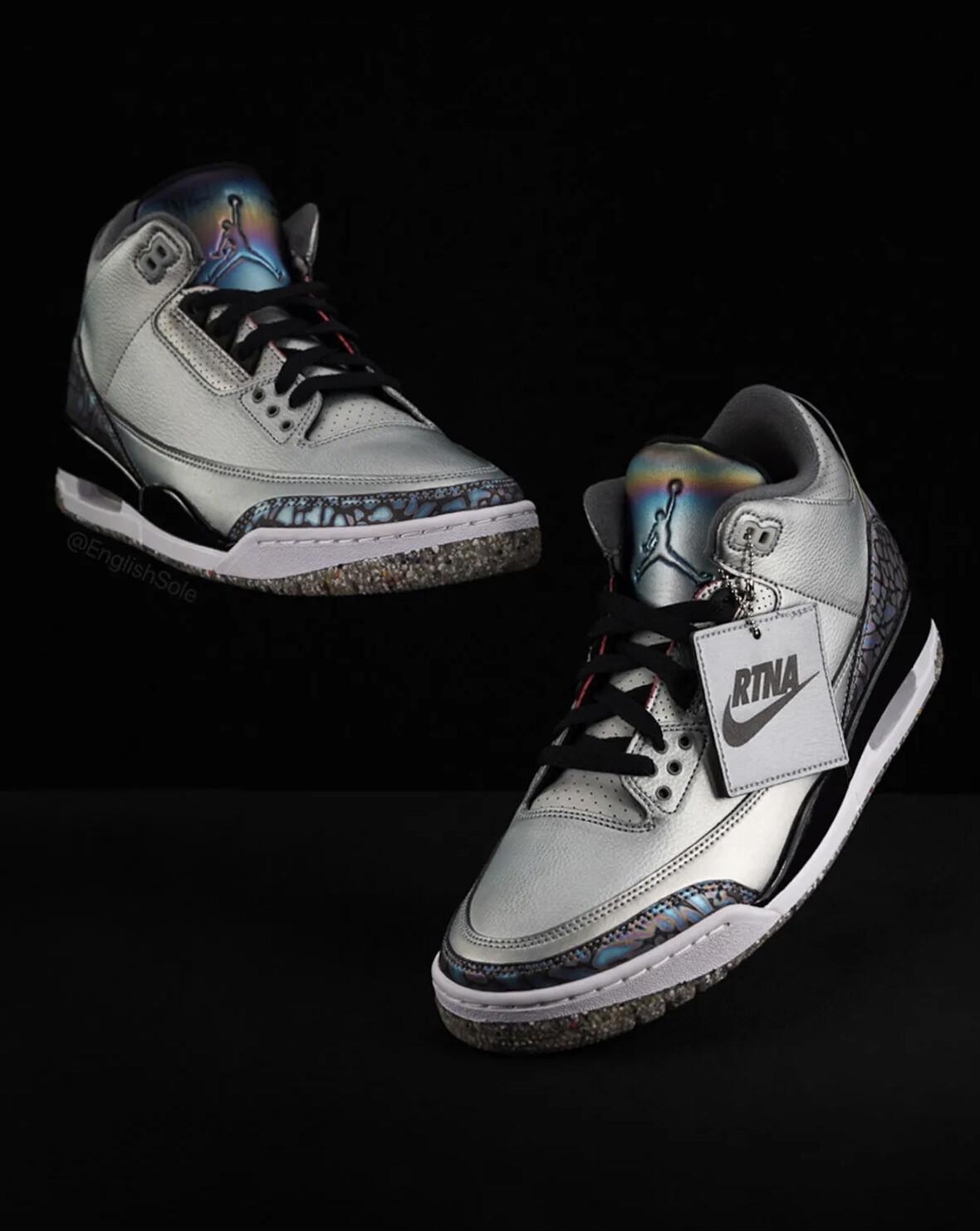 L'Air Jordan 3 « RTNA » est-elle l'échantillon inédit le plus fou jamais réalisé ? L'Air Jordan 3 « RTNA » est-elle l'échantillon inédit le plus fou jamais réalisé ?