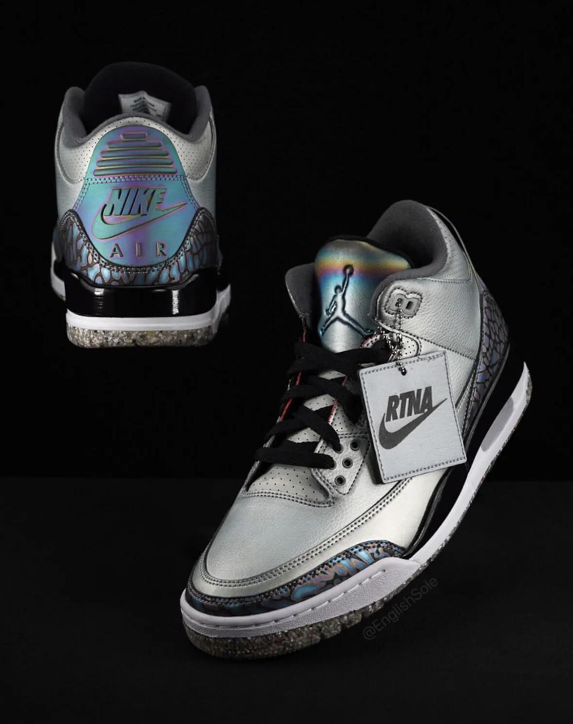L'Air Jordan 3 « RTNA » est-elle l'échantillon inédit le plus fou jamais réalisé ? L'Air Jordan 3 « RTNA » est-elle l'échantillon inédit le plus fou jamais réalisé ?
