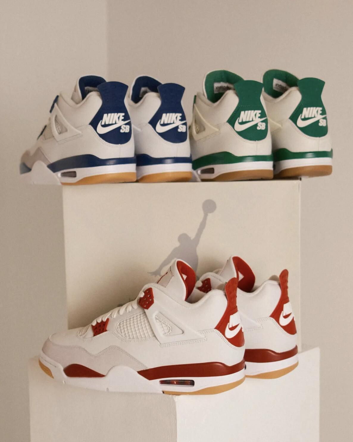 L'un des plus grands collectionneurs de baskets au monde présente un ensemble complet de Nike SB Air Jordan 4