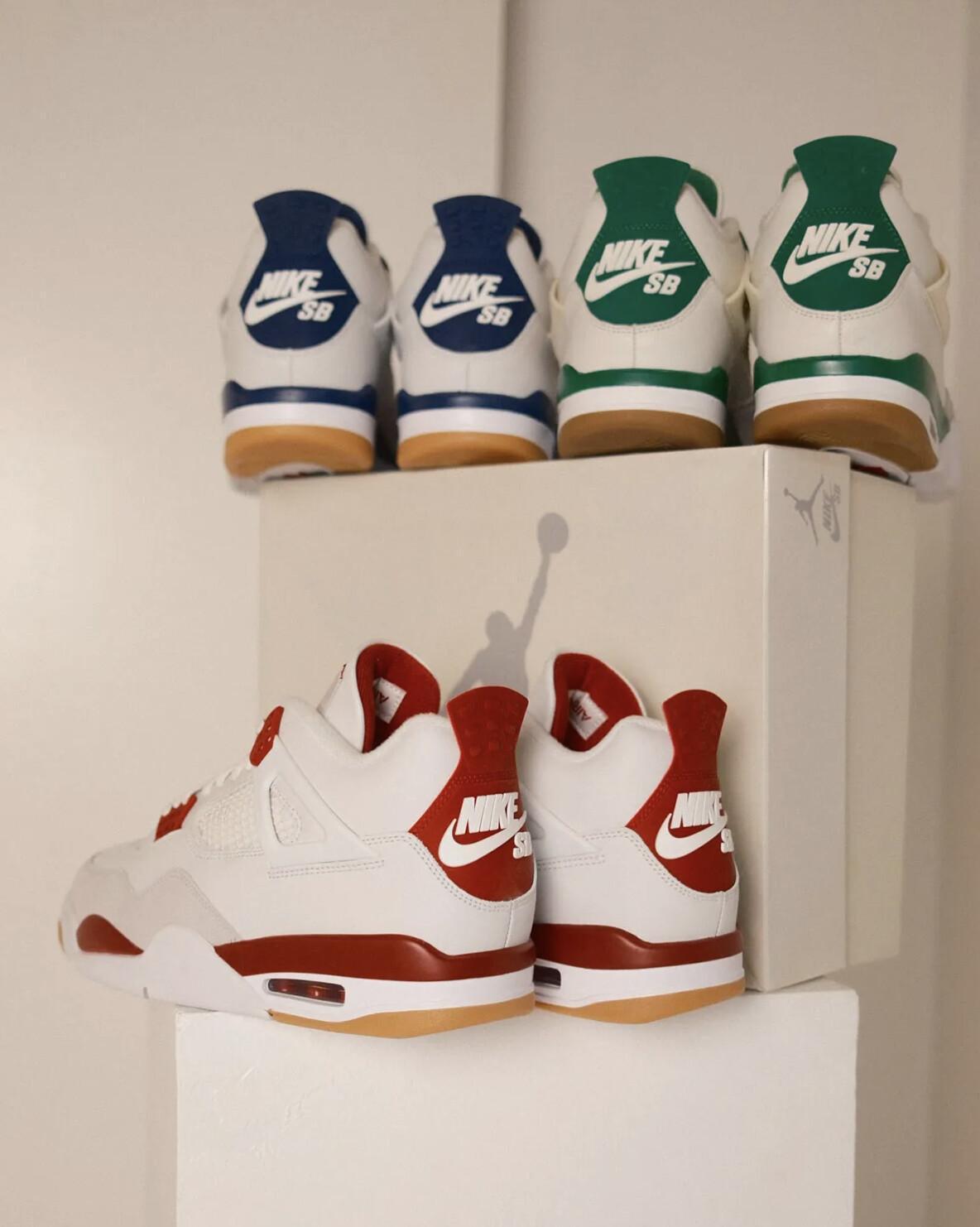 L'un des plus grands collectionneurs de baskets au monde présente un ensemble complet de Nike SB Air Jordan 4